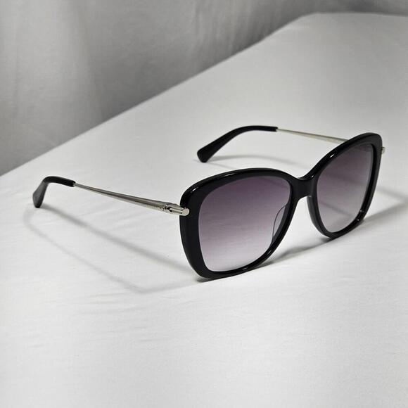 Longchamp LO616S Sunglasses Black Rectangular Frame 56-15-140 main image 12
